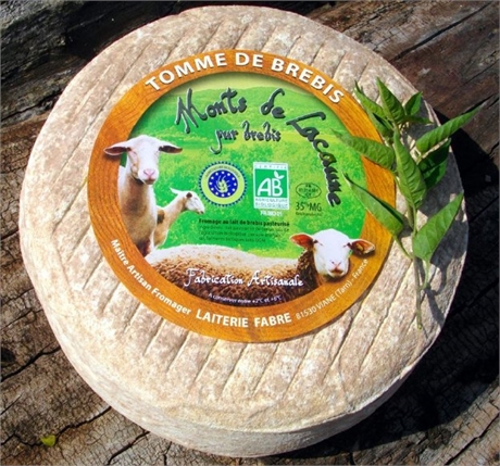 Tommette de Brebis BIO 35% MG - Monts de Lacaune